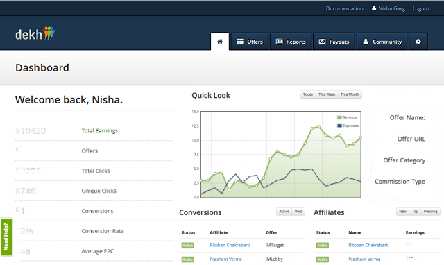 Affiliate Tracking Software – Dekh.com Outperforms Affiliate Sign-Ups And Sales